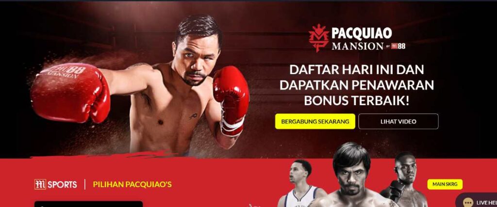 M88 bonus hadiah ganda pemain